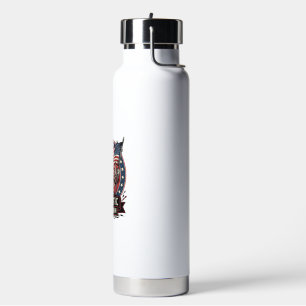 Patriotischer Frankenstein Freiheit Schrecklicher  Trinkflasche