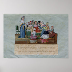 Patriotischer Frauenclub Poster