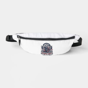 Patriotischer Freiheits-Sense-Dunkler-Patriot-Skel Bauchtasche