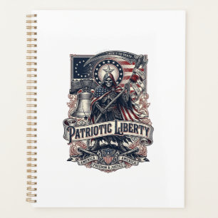 Patriotischer Freiheitsmäher Dunkler Patriot Skele Planer