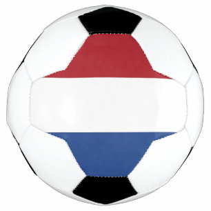 Patriotischer Fußball-Ball mit niederländischer Fl Fußball