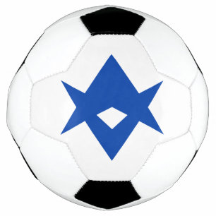 Patriotischer Fußball mit der Flagge von Toyota Ci