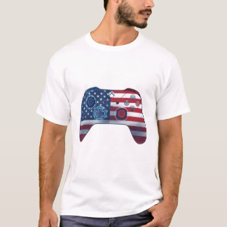 Patriotischer Gamer 4. Juli T-Shirt