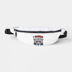 Patriotischer Gamer 4. Juli Vintage Vector Shirt_1 Bauchtasche
