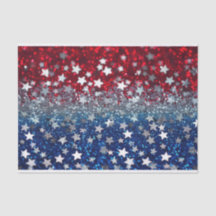 Patriotischer Glitter
