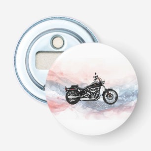 Patriotischer Hawg Heritage Twin-Cam Motorradöffne Flaschenöffner