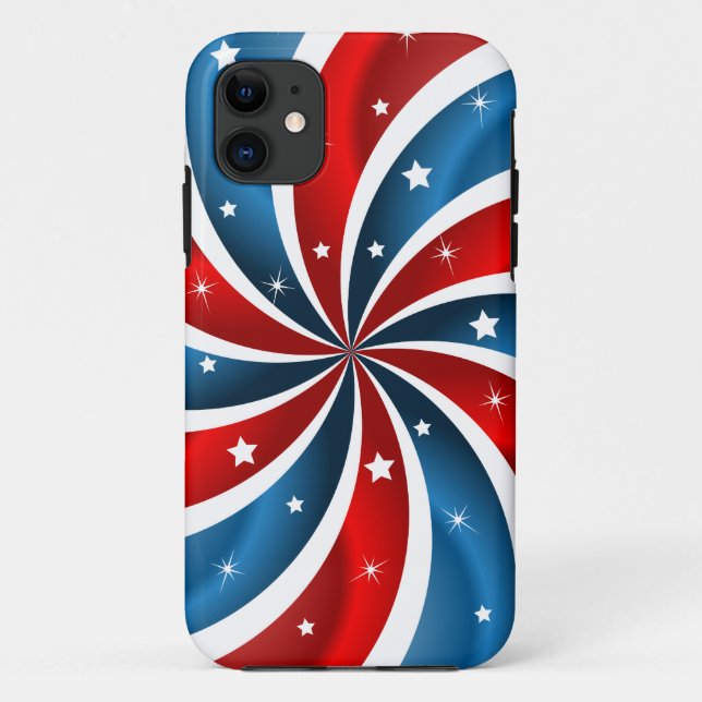 Patriotischer iPhone Fall Case-Mate iPhone Hülle (Rückseite)