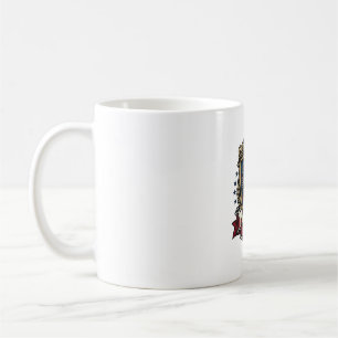Patriotischer Kampfschild 1776 Militärisch Inspiri Kaffeetasse