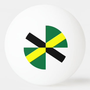 Patriotischer Klingeln pong Ball mit Flagge von Tischtennisball
