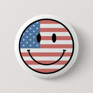 Patriotischer Knopf Button