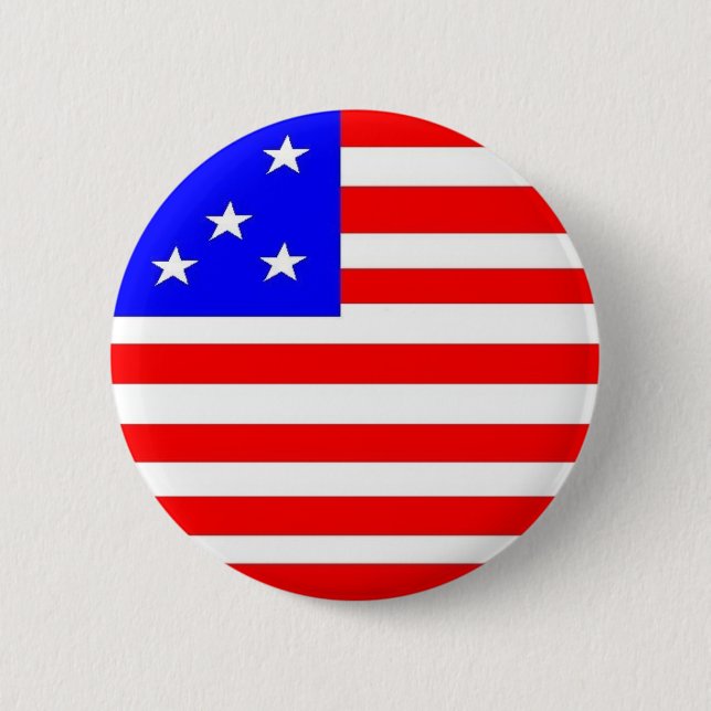 Patriotischer Knopf Button (Vorderseite)