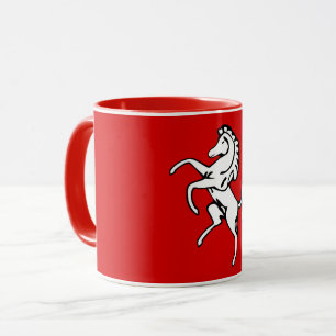 Patriotischer Kombi-Becher mit der Flagge von Kent Tasse