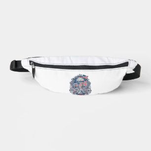 Patriotischer Milchshake Americana Bauchtasche