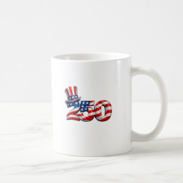 Patriotischer Onkel-Sam-Hut 250 Kaffeetasse