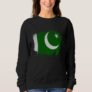 Patriotischer Pakistanstolz Vintage pakistanische Sweatshirt