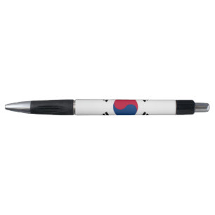 Patriotischer Pen mit der Flagge Südkoreas Kugelschreiber