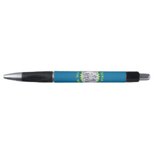 Patriotischer Pen mit der Flagge von South Dakota, Kugelschreiber