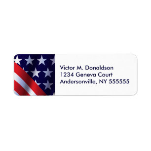 Patriotischer personalisierter
