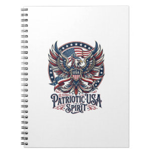 Patriotischer Phoenix-Hybrid Patriot Tier-Hybrid P Notizblock
