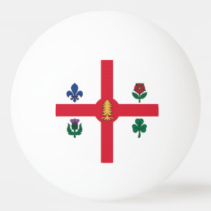 Patriotischer Ping-Pong-Ball mit der Flagge von Mo Tischtennisball