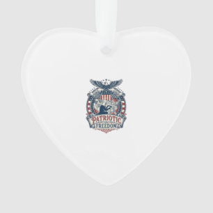 Patriotischer Rätselliebhaber Vektorgrafik T-Shirt Ornament