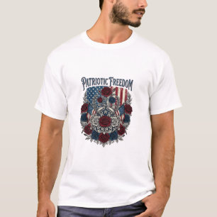 Patriotischer Rosengarten T-Shirt