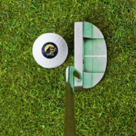 Patriotischer Rotbarsch, Weißer und Blauer Adler Golfball