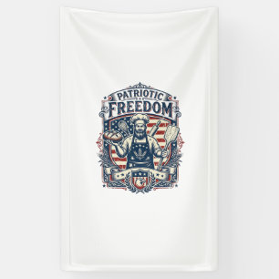 Patriotischer Sauerteigbäcker Banner