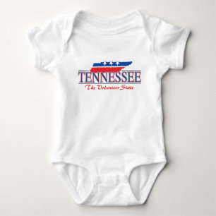Patriotischer Säuglings-T - Shirt Tennessees