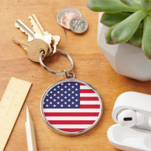 Patriotischer Schlüsselanhänger