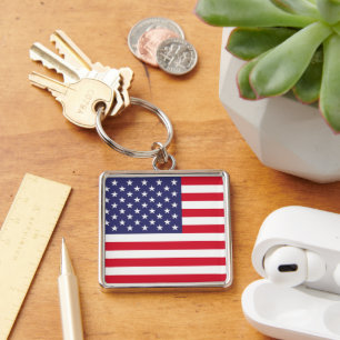 Patriotischer Schlüsselanhänger