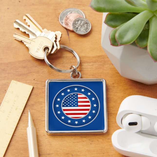 Patriotischer Schlüsselanhänger (Schreibtisch)