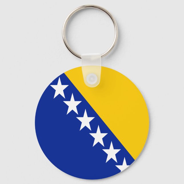 Patriotischer Schlüsselanhänger Bosnien-Herzegowin (Vorderseite)