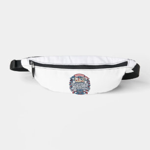 Patriotischer Scrapbooker Vektorgrafik T-Shirt_1 Bauchtasche