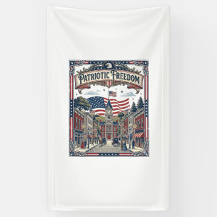 Patriotischer Seifenhersteller Banner