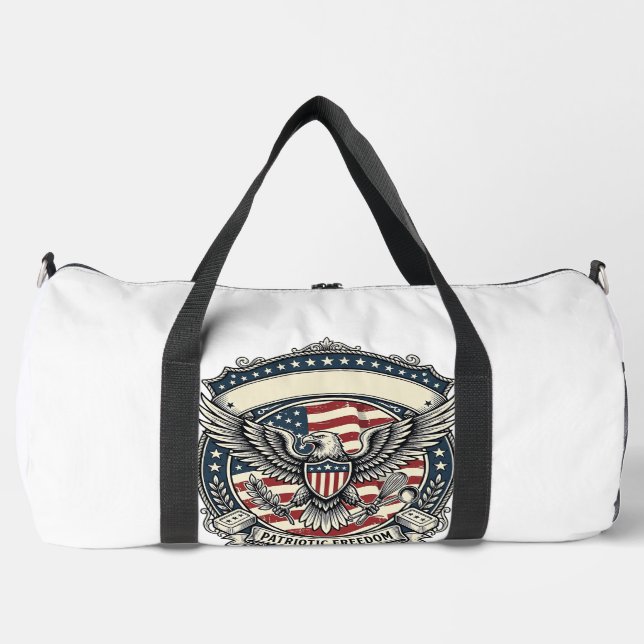Patriotischer Seifenhersteller  Duffle Bag (Vorderseite)