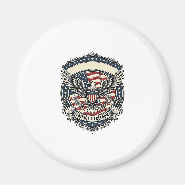 Patriotischer Seifenhersteller  Magnet (Vorne)