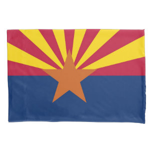 Patriotischer Single Pillowcase Fahne von Arizona, Kissenbezug