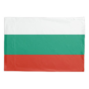 Patriotischer Single Pillowcase Flagge Bulgariens Kissenbezug