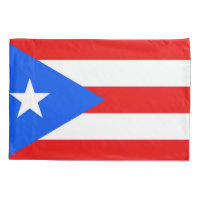 Patriotischer Single Pillowcase Flagge Puerto Rico