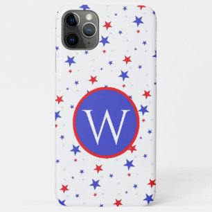 Patriotischer Sternen- und Anfangsbuchstaben-iPhon Case-Mate iPhone Hülle