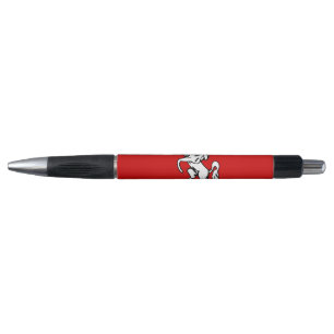 Patriotischer Stift mit der Flagge von Kent, Engla