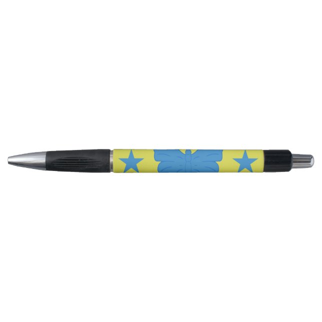 Patriotischer Stift mit Flagge von Bady Bassit (Vorderseite)