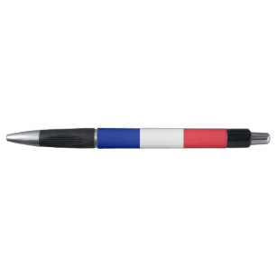 Patriotischer Stift mit Flagge von Frankreich
