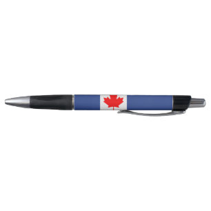 Patriotischer Stift mit Flagge von Toronto, Kanada