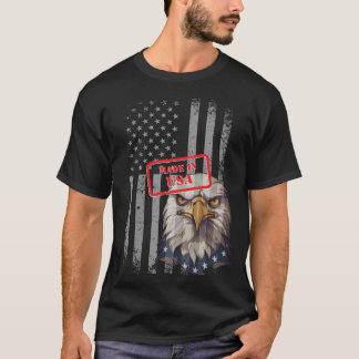 Patriotischer Stolz: "Made in USA" T-Shirt