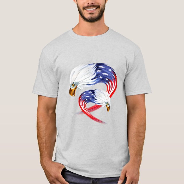 Patriotischer T - Shirt (Vorderseite)