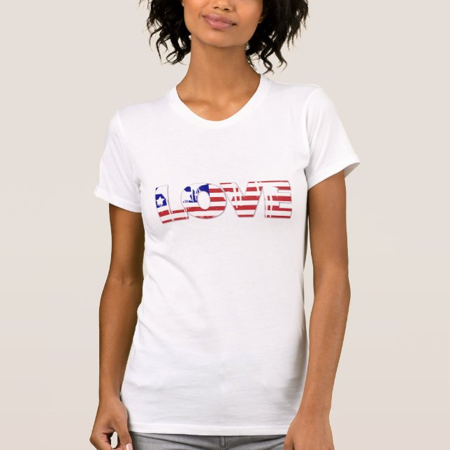 Patriotischer T - Shirt (Vorderseite)