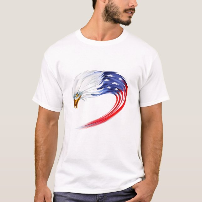 Patriotischer T - Shirt (Vorderseite)