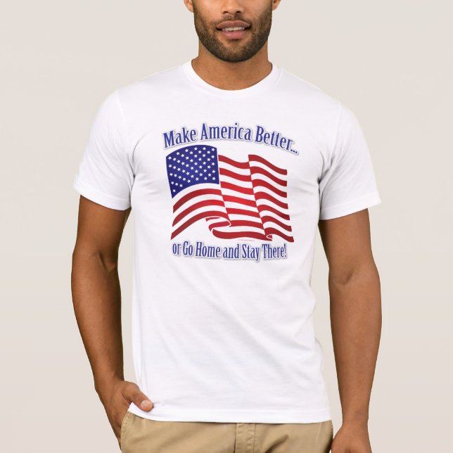 Patriotischer T - Shirt (Vorderseite)